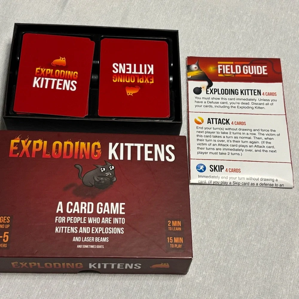 Exploding Kittens Card Game‎